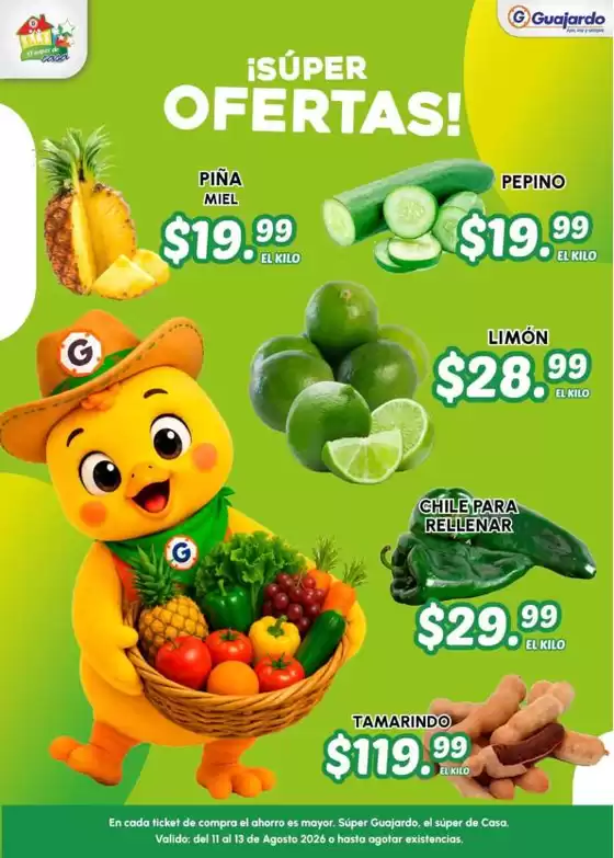 Catálogo Guajardo | Nuestras mejores gangas | 2026-08-11T00:00:00.000Z - 2026-08-13T00:00:00.000Z