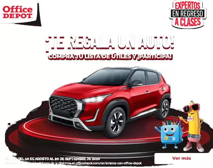 Catálogo Office Depot | Nuestras mejores ofertas para ti | 2026-08-10T00:00:00.000Z - 2026-09-20T00:00:00.000Z
