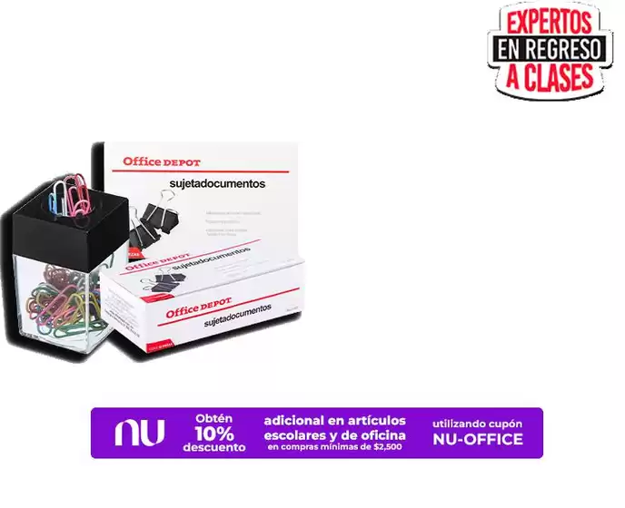 Catálogo Office Depot | Excelente oferta para cazadores de gangas | 2026-08-12T00:00:00.000Z - 2026-09-13T00:00:00.000Z