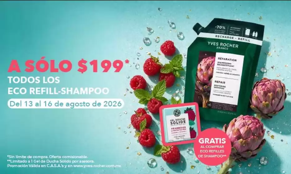 Catálogo Yves Rocher | Sale | 2026-08-13T00:00:00.000Z - 2026-08-16T00:00:00.000Z