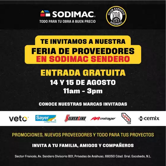 Catálogo Sodimac Constructor | Promociones actuales | 2026-08-14T00:00:00.000Z - 2026-08-15T00:00:00.000Z