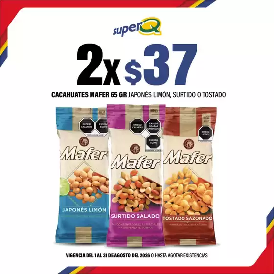 Catálogo Super Q en San Andrés Cholula | Ofertas y promociones actuales | 2026-08-01T00:00:00.000Z - 2026-08-31T00:00:00.000Z
