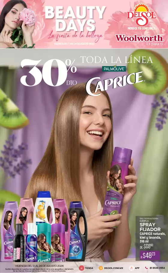 Catálogo Del Sol | La Fiesta de la Belleza en Tiendas Del Sol y Woolworth - Pasillo Colgate | 2026-08-13T00:00:00.000Z - 2026-08-24T00:00:00.000Z