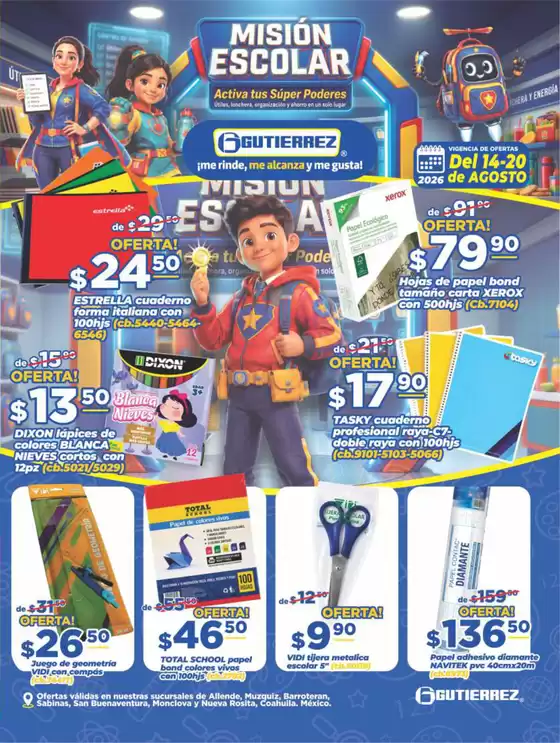 Catálogo Super Gutierrez | Promociones actuales | 2026-08-14T00:00:00.000Z - 2026-08-20T00:00:00.000Z