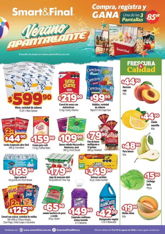 Catálogo Smart & Final | SF Ft 13 19 AGO Web SL 1 | 2026-08-13T00:00:00.000Z - 2026-08-19T00:00:00.000Z