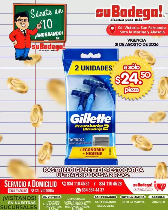 Catálogo SuBodega | Gangas exclusivas | 2026-08-14T00:00:00.000Z - 2026-08-31T00:00:00.000Z