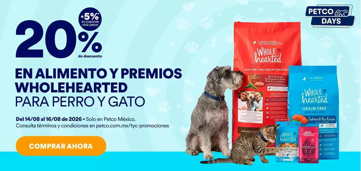 Catálogo Petco | Ofertas Petco | 2026-08-14T00:00:00.000Z - 2026-08-16T00:00:00.000Z