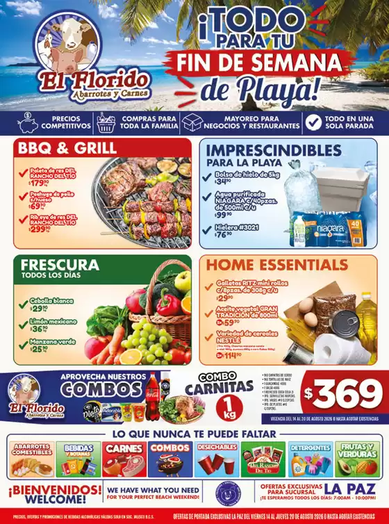 Catálogo El Florido | VOLANTE LA PAZ WEB 38 | 2026-08-17T00:00:00.000Z - 2026-08-20T00:00:00.000Z