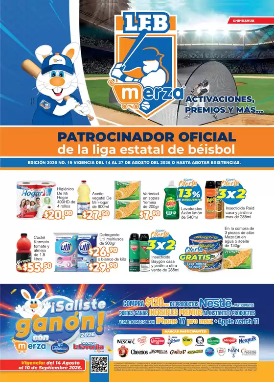 Catálogo Merza | Ofertas y promociones actuales | 2026-08-14T00:00:00.000Z - 2026-09-10T00:00:00.000Z