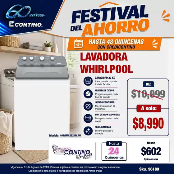 Catálogo Contino en Poza Rica de Hidalgo | Promociones actuales | 2026-08-17T00:00:00.000Z - 2026-08-31T00:00:00.000Z