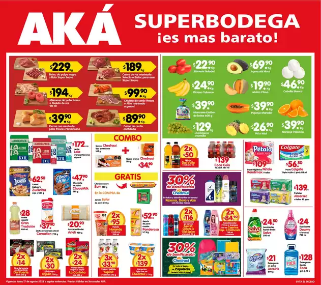 Catálogo AKÁ Superbodega | Ofertas AKÁ Superbodega | 2026-08-17T00:00:00.000Z - 2026-08-17T00:00:00.000Z