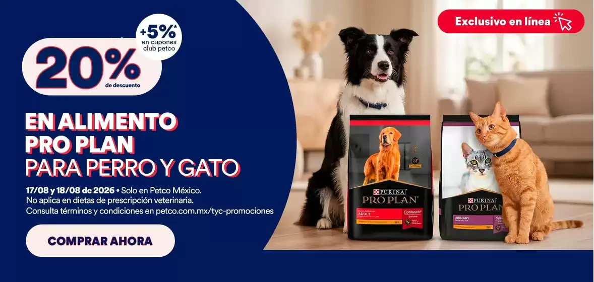 Catálogo Petco | Ofertas Petco | 2026-08-17T00:00:00.000Z - 2026-08-18T00:00:00.000Z