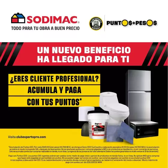 Catálogo Sodimac Constructor | Gran variedad de ofertas | 2026-01-01T00:00:00.000Z - 2026-12-31T00:00:00.000Z