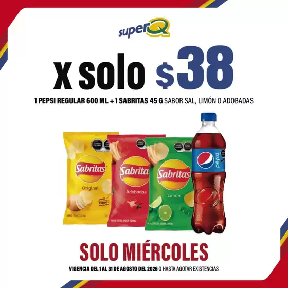 Catálogo Super Q | Ofertas principales y descuentos | 2026-08-01T00:00:00.000Z - 2026-08-31T00:00:00.000Z
