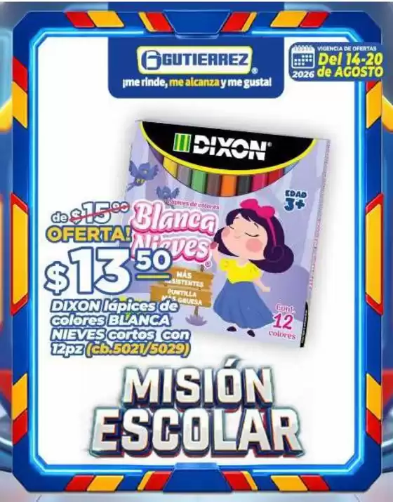 Catálogo Super Gutierrez | Excelente oferta para todos los clientes | 2026-08-14T00:00:00.000Z - 2026-08-20T00:00:00.000Z