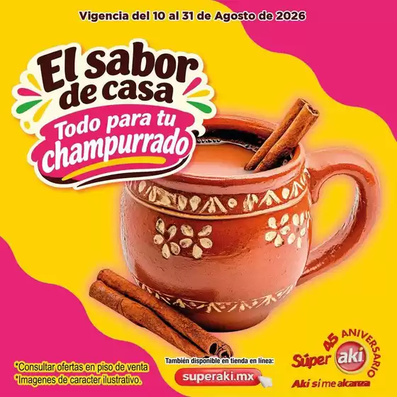 Catálogo Súper Aki | Grandes descuentos en productos seleccionados | 2026-08-10T00:00:00.000Z - 2026-08-31T00:00:00.000Z