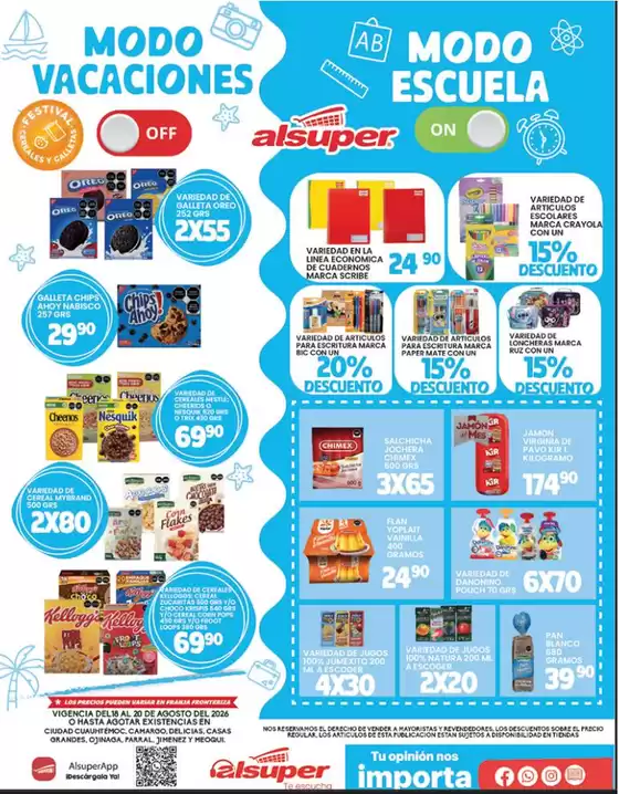 Catálogo Alsuper | Alsuper Chihuahua-estado | 2026-08-18T00:00:00.000Z - 2026-08-20T00:00:00.000Z