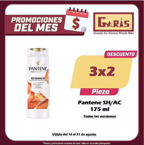 Catálogo Garis | Ofertas principales para ahorradores | 2026-08-16T00:00:00.000Z - 2026-08-31T00:00:00.000Z