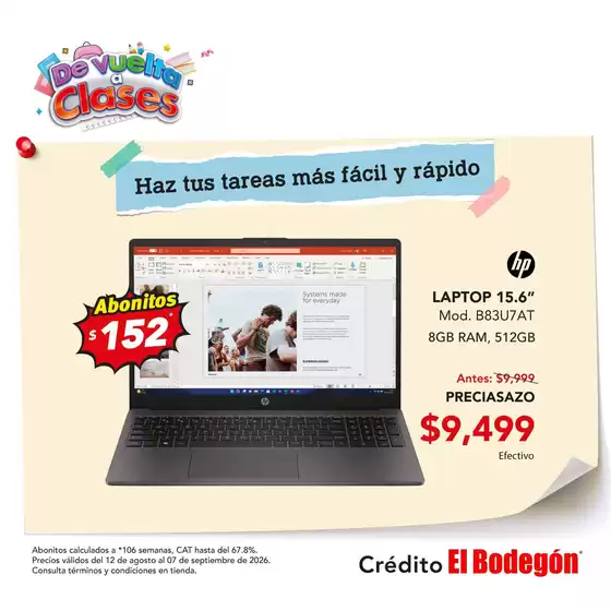 Catálogo El Bodegón | Ofertas y promociones actuales | 2026-08-12T00:00:00.000Z - 2026-09-07T00:00:00.000Z