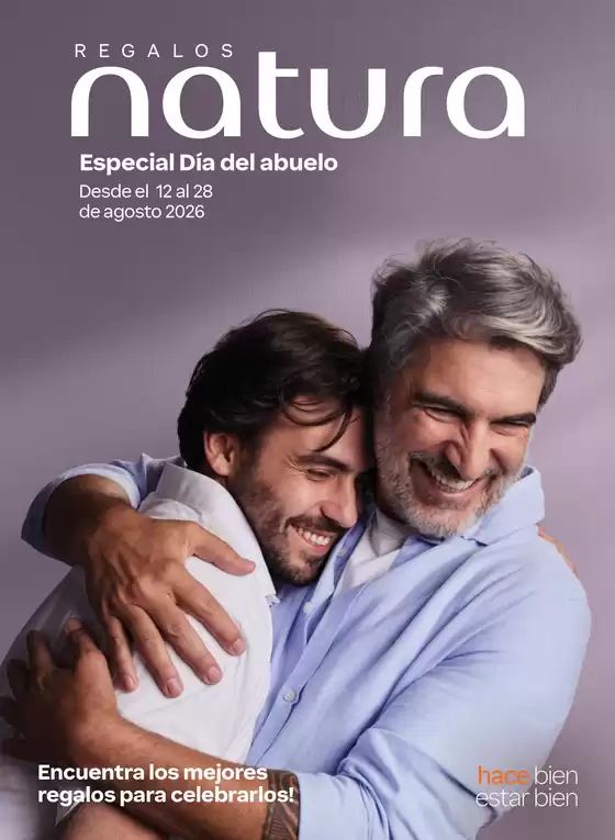 Catálogo Natura en Pacho Viejo | Regalos Natura Día de los Abuelos 2026 | 2026-08-12T00:00:00.000Z - 2026-08-28T00:00:00.000Z
