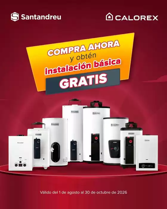 Catálogo Santandreu | Ofertas Santandreu | 2026-08-01T00:00:00.000Z - 2026-10-30T00:00:00.000Z