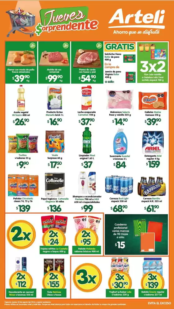 Catálogo Arteli express | Ofertas Arteli express | 2026-08-20T00:00:00.000Z - 2026-08-20T00:00:00.000Z