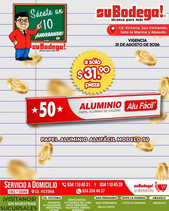 Catálogo SuBodega en Veracruz | Ofertas SuBodega | 2026-08-21T00:00:00.000Z - 2026-08-31T00:00:00.000Z