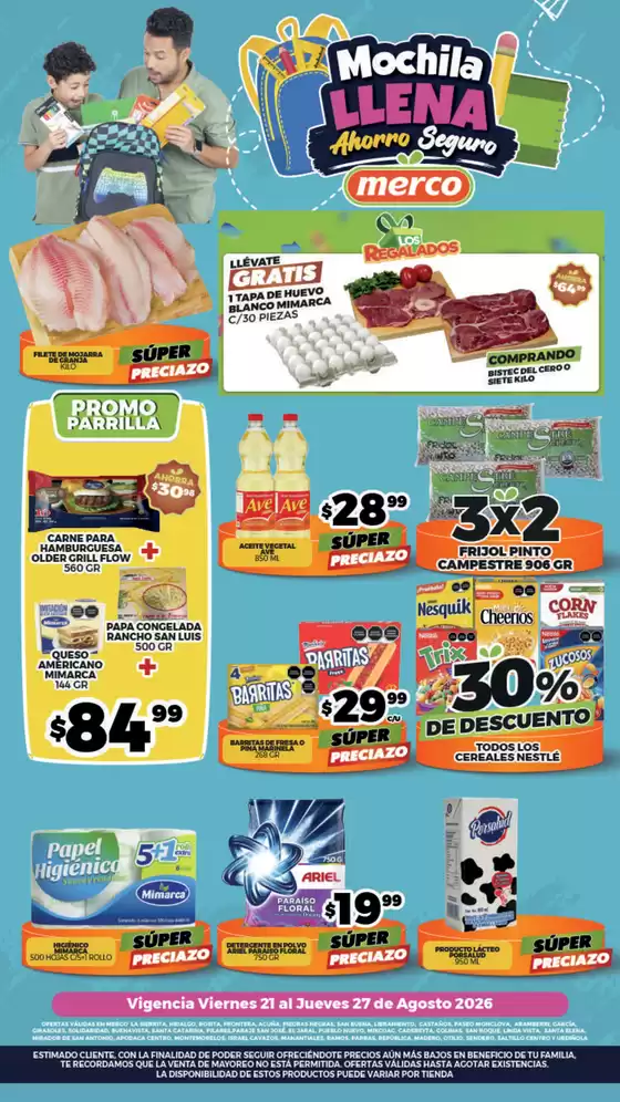 Catálogo Merco | Folleto semanal del 21 al 27 Agosto | 2026-08-21T00:00:00.000Z - 2026-08-27T00:00:00.000Z