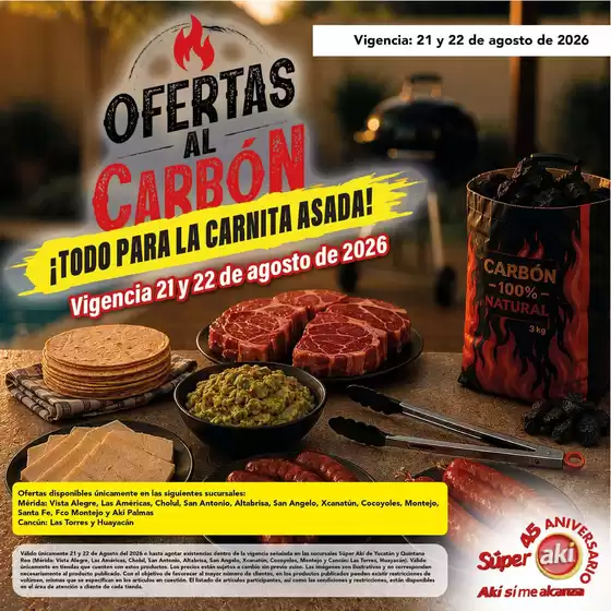 Catálogo Súper Aki | Promociones actuales | 2026-08-21T00:00:00.000Z - 2026-08-22T00:00:00.000Z