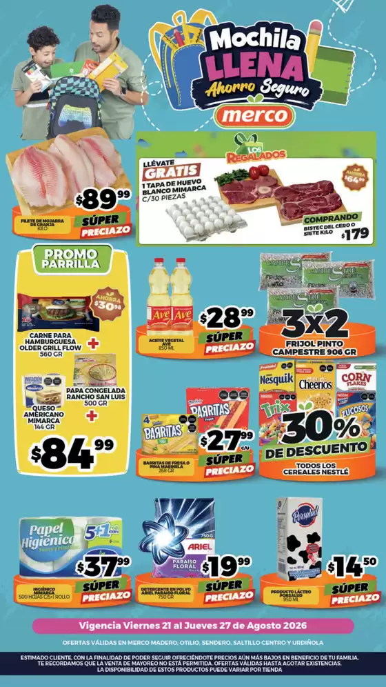 Catálogo Merco | Folleto semanal del 21 al 27 Agosto ENFOQUE | 2026-08-21T00:00:00.000Z - 2026-08-27T00:00:00.000Z
