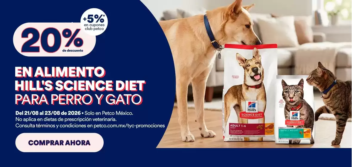 Catálogo Petco | Ofertas Petco | 2026-08-21T00:00:00.000Z - 2026-08-23T00:00:00.000Z