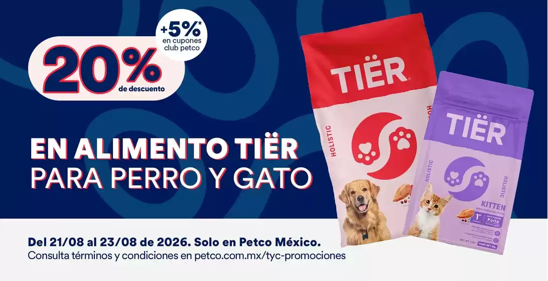 Catálogo Petco | Excelente oferta para todos los clientes | 2026-08-21T00:00:00.000Z - 2026-08-23T00:00:00.000Z