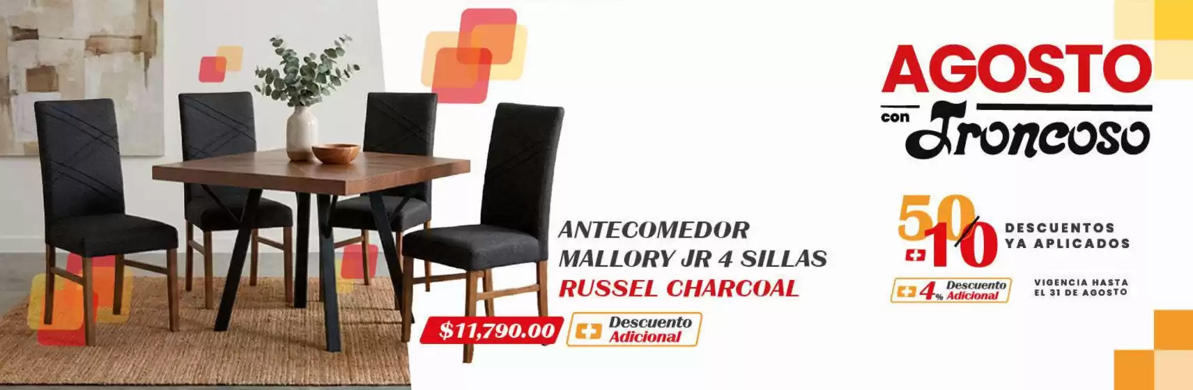Catálogo Muebles Troncoso | Ofertas especiales atractivas para todos | 2026-08-01T00:00:00.000Z - 2026-08-31T00:00:00.000Z