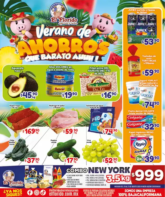 Catálogo El Florido en Tampacán | VOLANTE MEXICALI WEB 42 | 2026-08-21T00:00:00.000Z - 2026-08-27T00:00:00.000Z