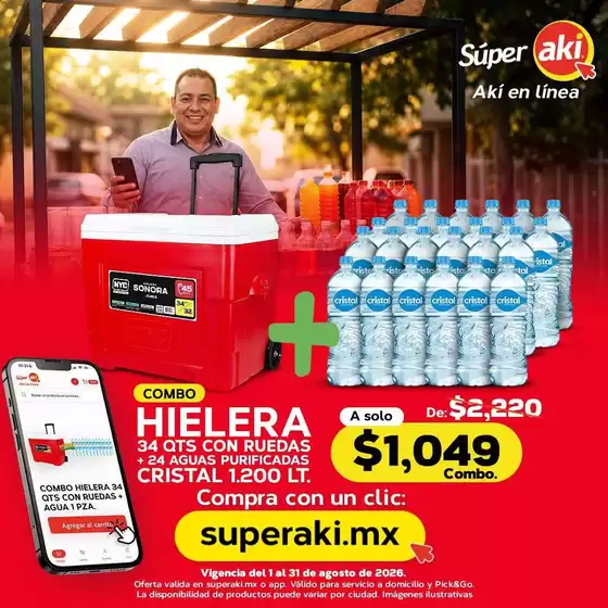 Catálogo Súper Aki | Ofertas para cazadores de gangas | 2026-08-01T00:00:00.000Z - 2026-08-31T00:00:00.000Z
