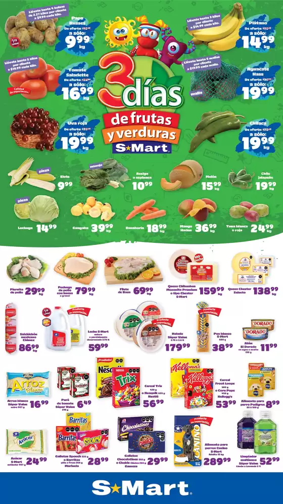 Catálogo S-Mart | Ofertas S-Mart chihuahua | 2026-08-25T00:00:00.000Z - 2026-08-27T00:00:00.000Z
