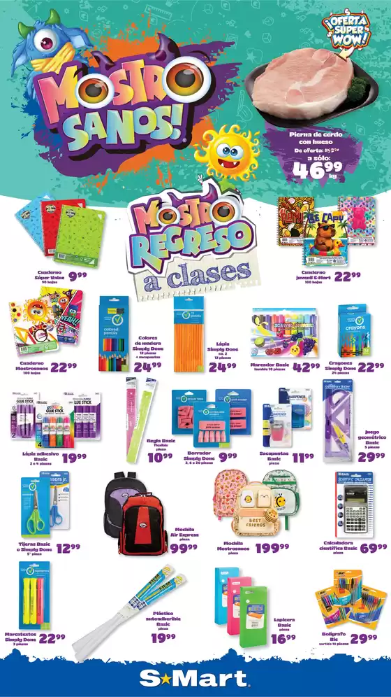 Catálogo S-Mart en Hueyotlipan | Ofertas S-Mart monterrey | 2026-08-25T00:00:00.000Z - 2026-08-27T00:00:00.000Z