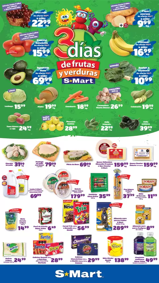 Catálogo S-Mart en Calimaya de Díaz González | Ofertas S-Mart matamoros | 2026-08-25T00:00:00.000Z - 2026-08-27T00:00:00.000Z