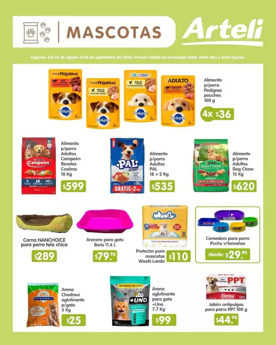 Catálogo Arteli | Excelente oferta para todos los clientes | 2026-08-24T00:00:00.000Z - 2026-09-06T00:00:00.000Z