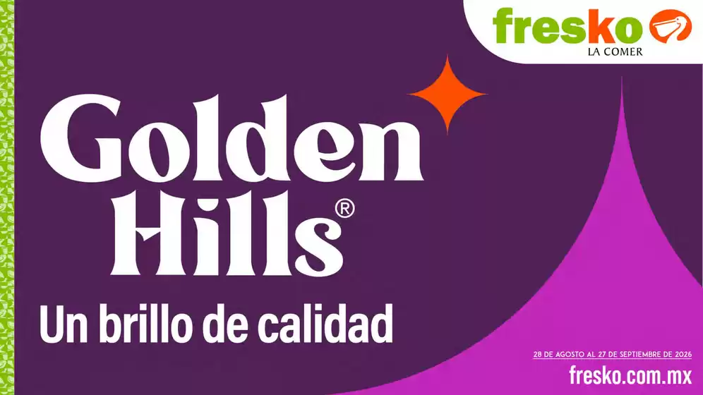 Catálogo Fresko | Golden Hills | 2026-08-27T00:00:00.000Z - 2026-08-31T00:00:00.000Z