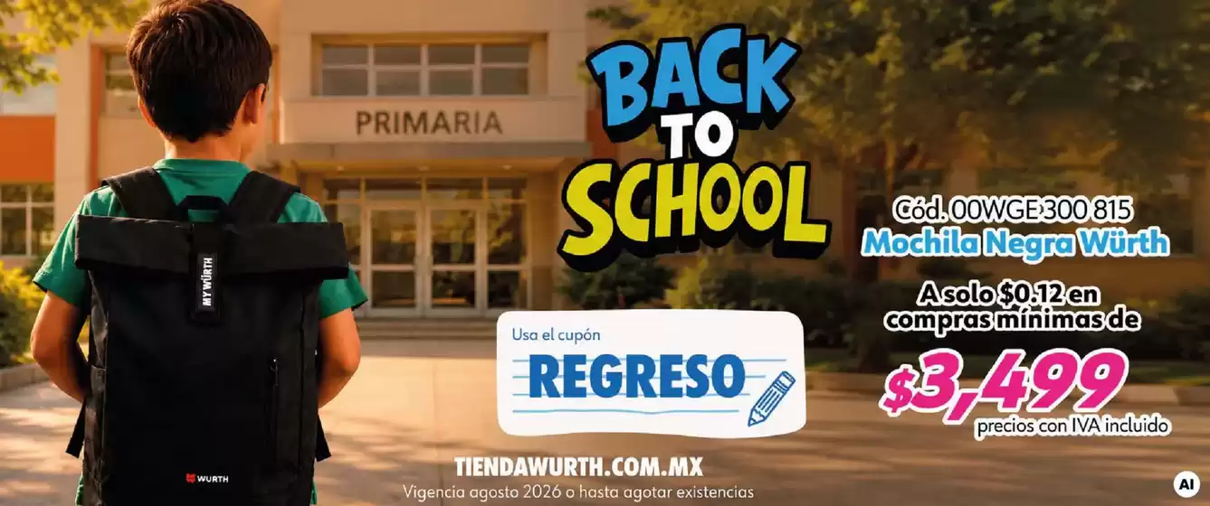 Catálogo Würth en Chinantla | Promo | 2026-08-26T00:00:00.000Z - 2026-08-31T00:00:00.000Z