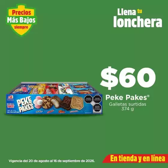 Catálogo Bodega Aurrera | Gangas y ofertas actuales | 2026-08-20T00:00:00.000Z - 2026-09-16T00:00:00.000Z