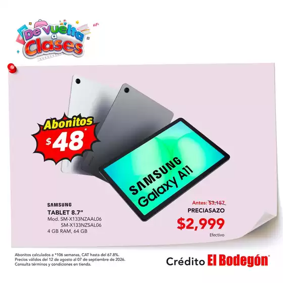 Catálogo El Bodegón en Colonia Guadalupe Victoria | Ofertas especiales atractivas para todos | 2026-08-12T00:00:00.000Z - 2026-09-07T00:00:00.000Z