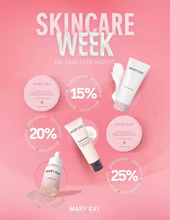 Catálogo Mary Kay | SKINCARE WEEK DEL 25 AL 31 DE AGOSTO 2026 | 2026-08-26T00:00:00.000Z - 2026-08-31T00:00:00.000Z