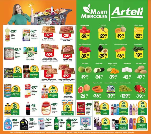 Catálogo Arteli | Ofertas principales y descuentos | 2026-08-26T00:00:00.000Z - 2026-08-26T00:00:00.000Z