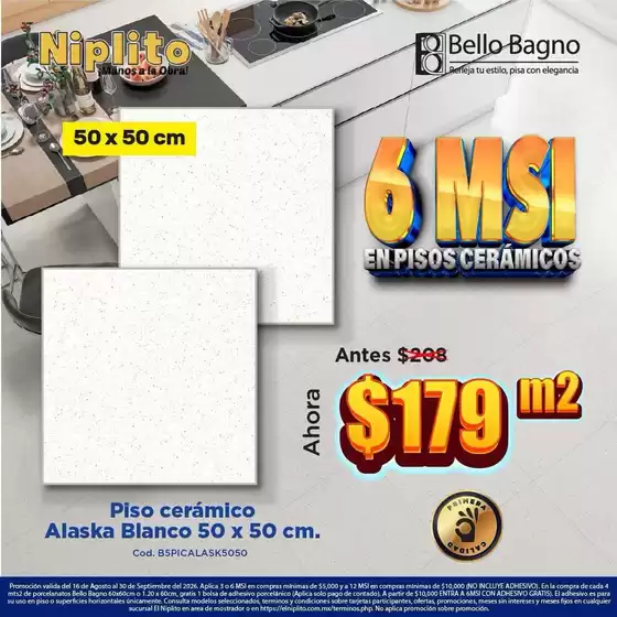 Catálogo Niplito | Ofertas y gangas exclusivas | 2026-08-16T00:00:00.000Z - 2026-09-30T00:00:00.000Z