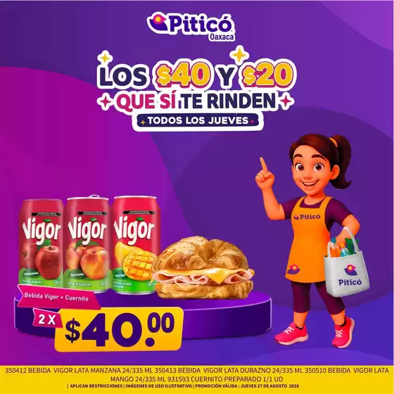 Catálogo Piticó en San José el Verde (El Verde) | Ofertas para cazadores de gangas | 2026-08-27T00:00:00.000Z - 2026-08-27T00:00:00.000Z