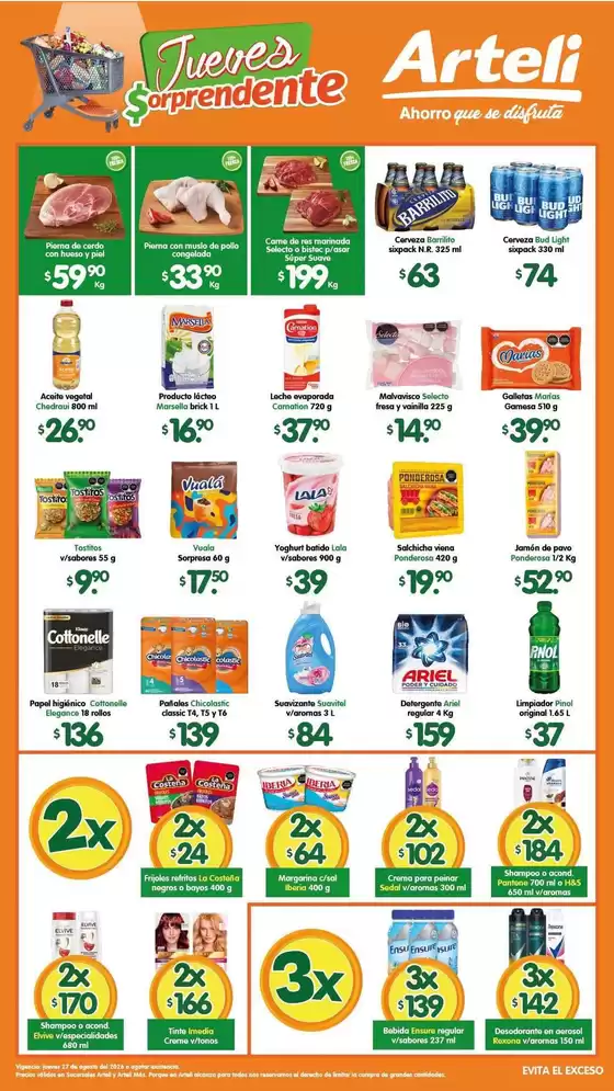 Catálogo Arteli express | Ofertas Arteli express | 2026-08-27T00:00:00.000Z - 2026-08-27T00:00:00.000Z