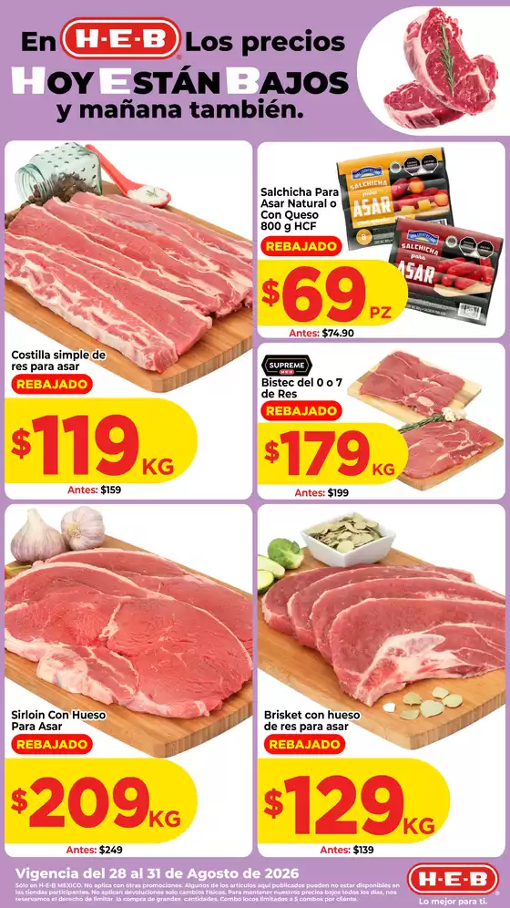 Catálogo HEB | Ofertas HEB | 2026-08-28T00:00:00.000Z - 2026-09-03T00:00:00.000Z