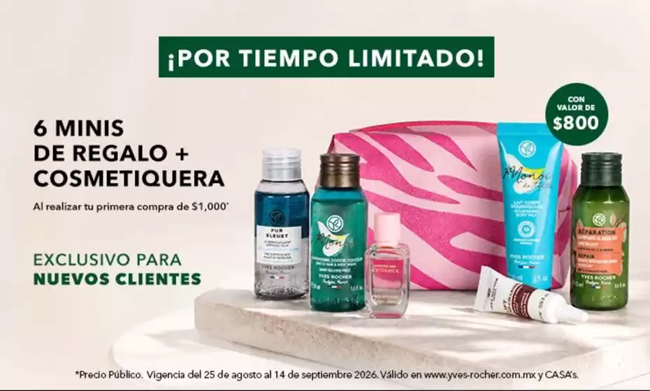 Catálogo Yves Rocher | Promo | 2026-08-28T00:00:00.000Z - 2026-09-14T00:00:00.000Z